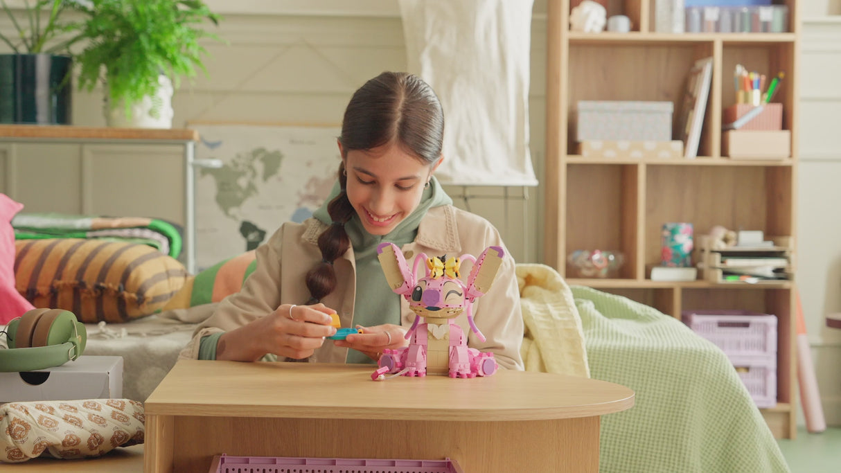 LEGO® Disney Angel Lilo & Stitch Building Toy for Girls, Boys and Kids 43257