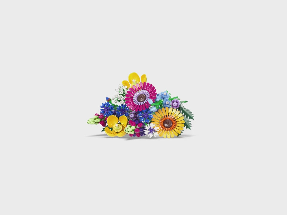 LEGO® Botanicals Wildflower Bouquet 10313 Building Set (939 Pieces)