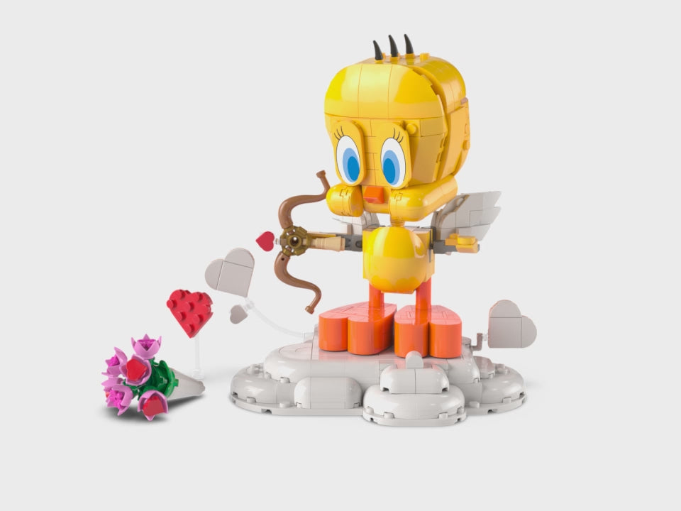 LEGO® Looney Tunes™ Sweetheart Tweety Bird Figure Display Building Kit 40824