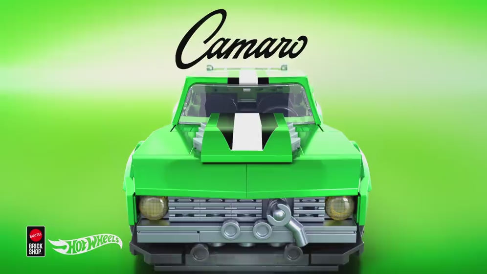 Mattel Brick Shop Hot Wheels Custom '68 Camaro