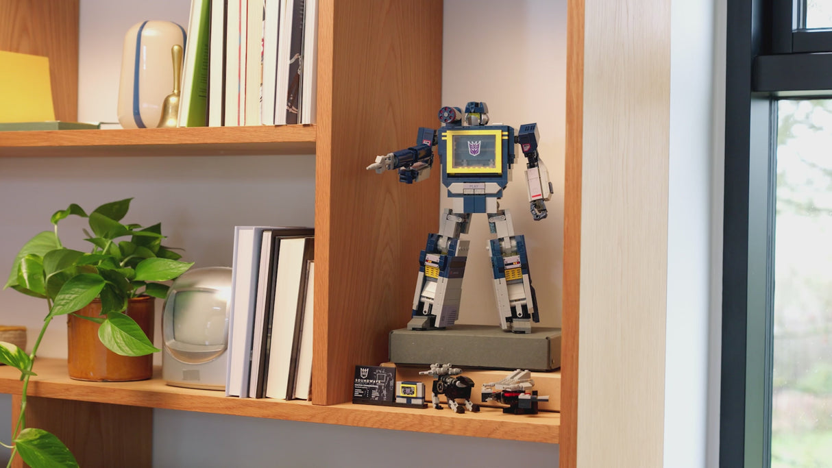 LEGO® Icons Transformers: Soundwave Model Kit Building Set for Adults 10358