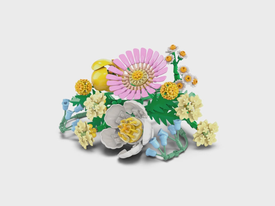 LEGO® Botanicals Petite Sunny Bouquet Flower Decor Set 10347