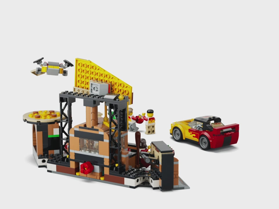 LEGO City Pizza Delivery Experience with Vehicles Set 60496