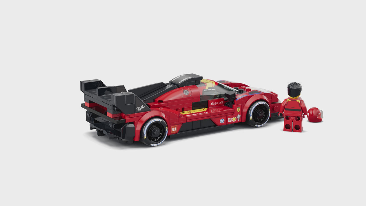 LEGO Speed Champions Ferrari 499P Ferrari Toy Car 77261