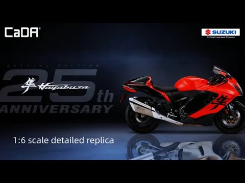 CaDA Bricks Suzuki Hayabusa Motorbike 1043 pcs 1:6 Construction Toy Set