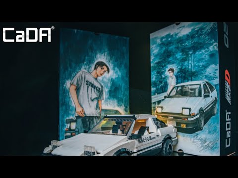 CaDA Bricks Initial D 1:12 Toyota Trueno AE86 - 1324pcs