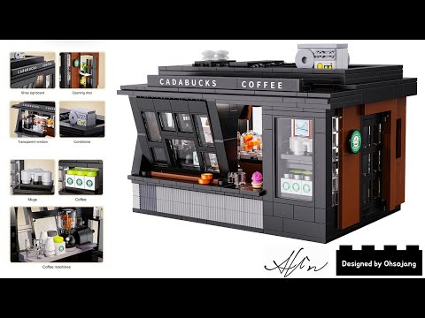 CaDA Bricks Street Coffee House 768pcs