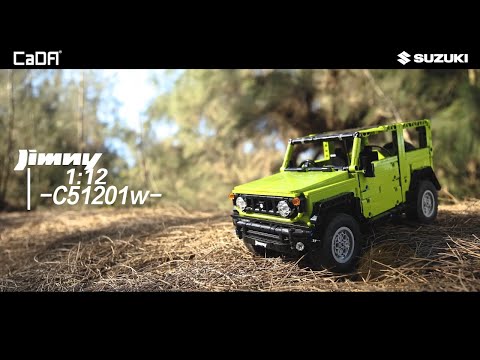 CaDA Bricks Suzuki Jimny 579pcs 1:12 Construction Toy Set