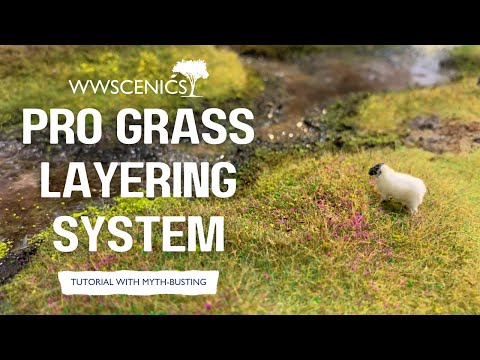 WWScenics Pro Grass Layering System Starter Kit
