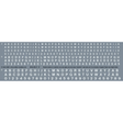 Railtec 4 - 1001 Numeric / Alphabet Waterslide Transfer Sheet: White BR Font (1.3mm, 1.6mm, 2 tall) - Phillips Hobbies