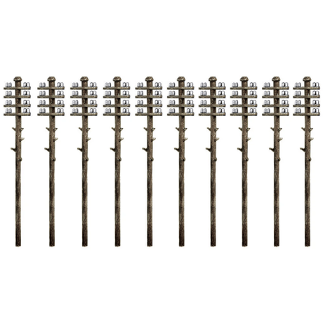 Ratio 211 Telegraph Poles Kit - N Gauge - Phillips Hobbies