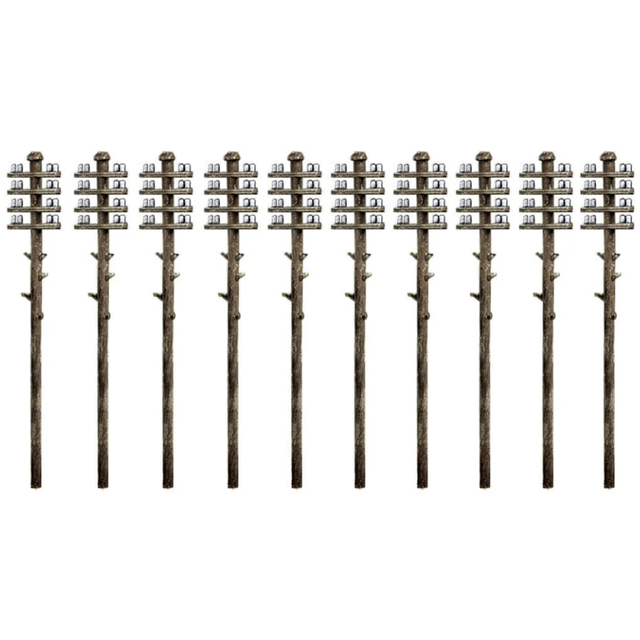 Ratio 211 Telegraph Poles Kit - N Gauge - Phillips Hobbies