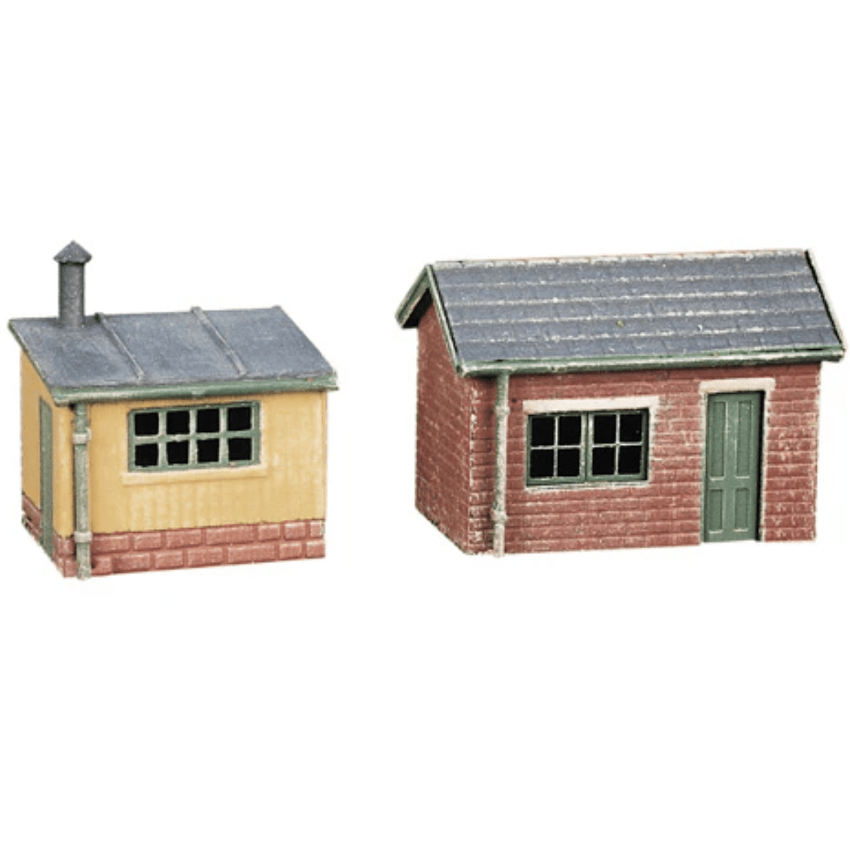 Ratio 237 Lineside Huts Plastic Kit - N Gauge - Phillips Hobbies