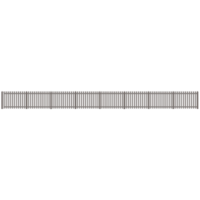 Ratio 281 Modern Palisade Fencing 896mm - N Gauge - Phillips Hobbies