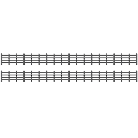 Ratio 425 Lineside Fencing Black - OO Gauge - Phillips Hobbies