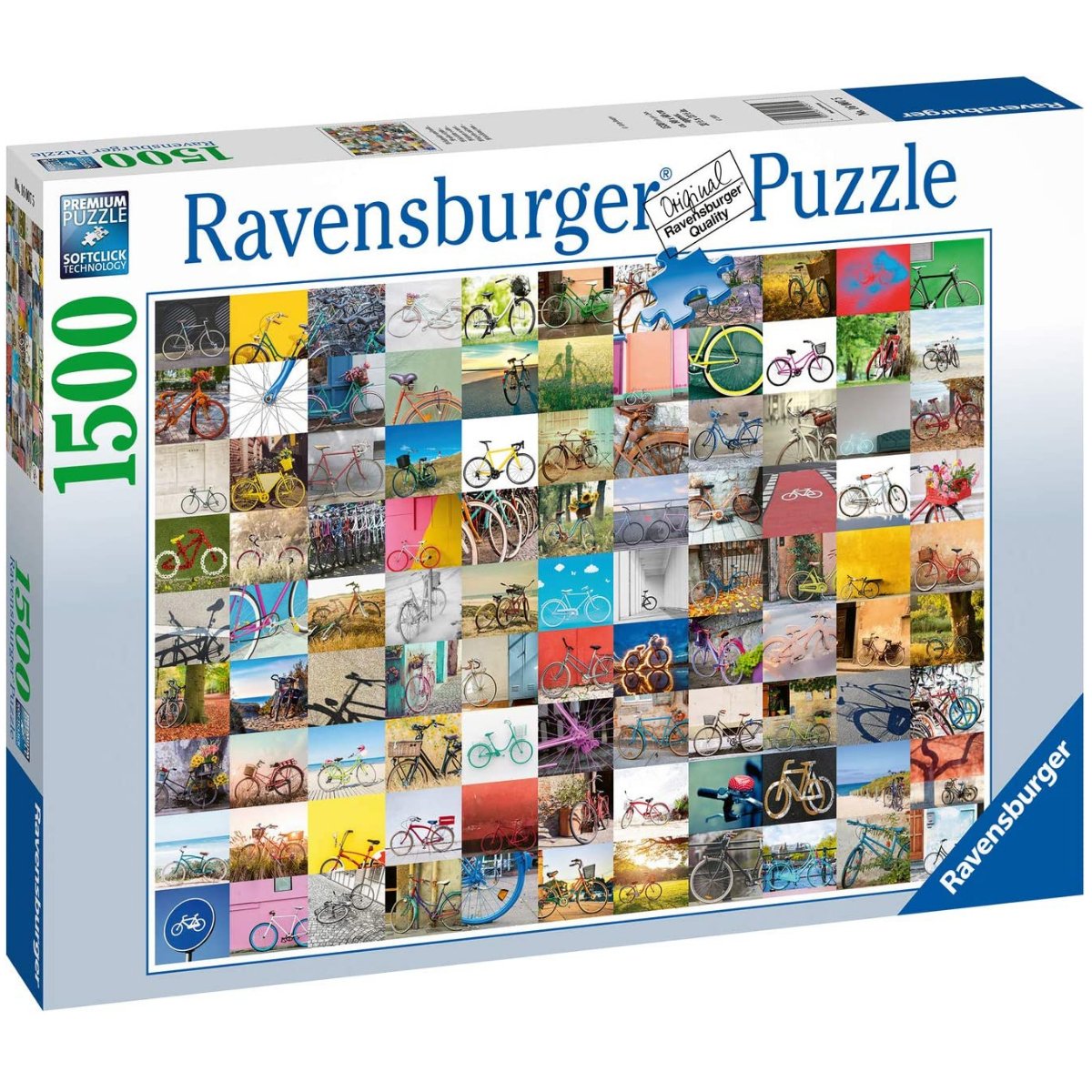 Ravensburger 99 Bicycles 1500 Piece Jigsaw Puzzle - Phillips Hobbies