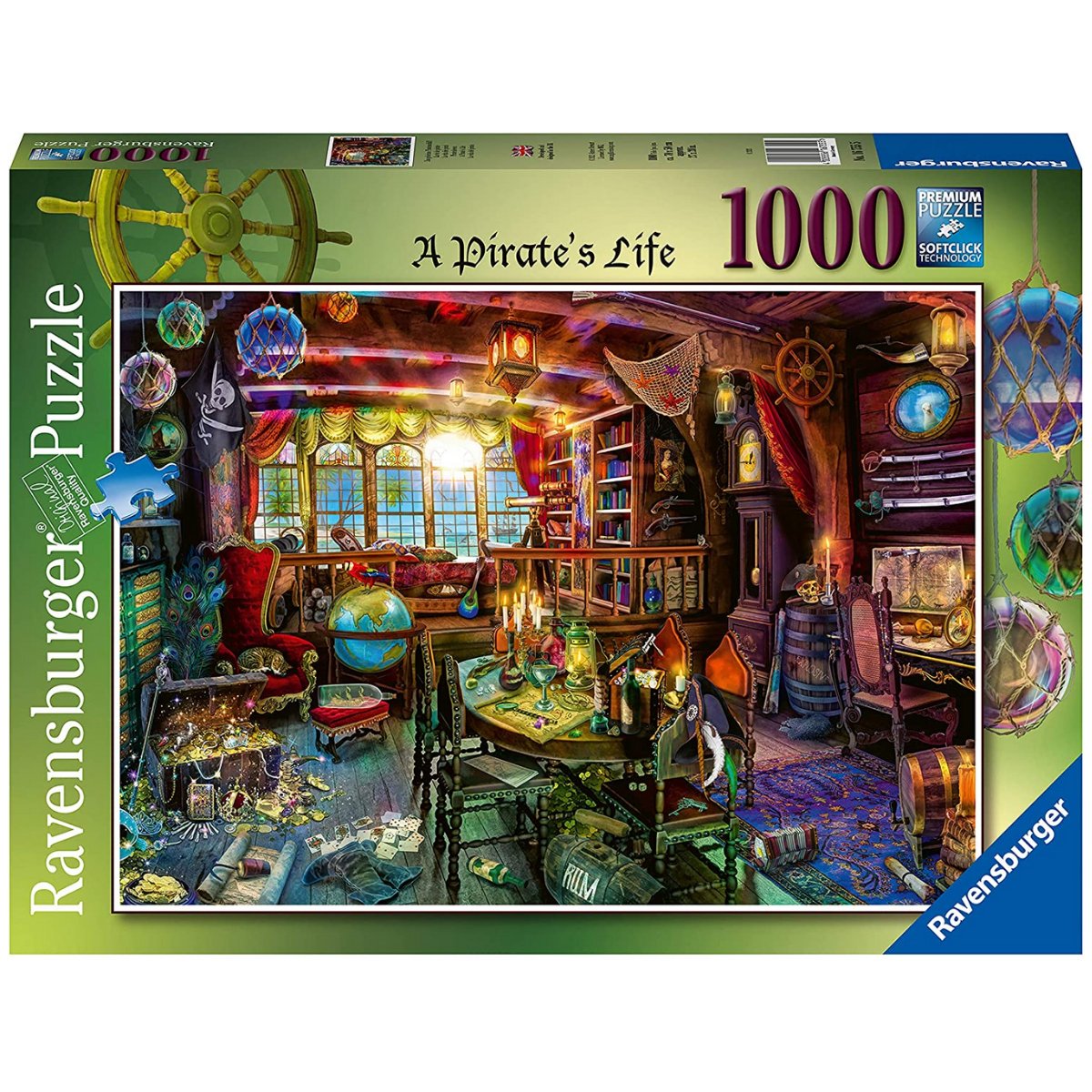 Ravensburger A Pirate's Life 1000 Piece Jigsaw Puzzle - Phillips Hobbies