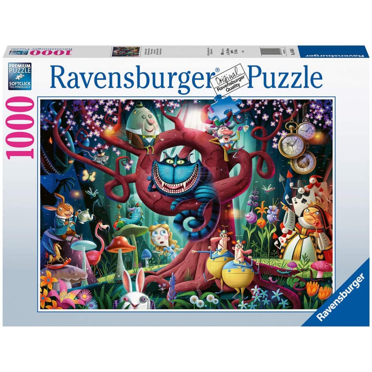 Ravensburger Almost Everyone is Mad (Alice in Wonderland) 1000 Piece Jigsaw Puzzle - Phillips Hobbies