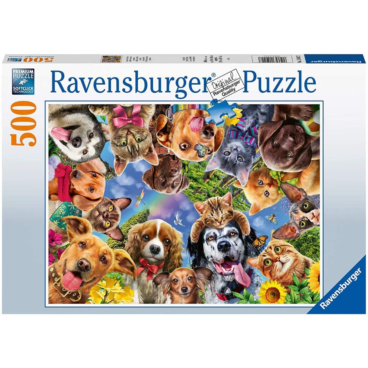 Ravensburger Animal Selfie 500 Piece Jigsaw Puzzle - Phillips Hobbies