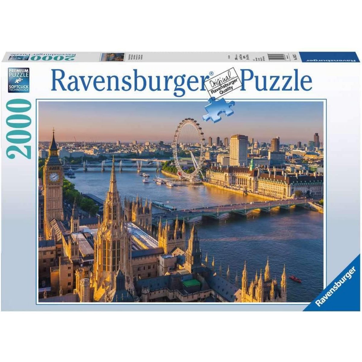 Ravensburger Atmospheric London 2000 Piece Jigsaw Puzzle - Phillips Hobbies