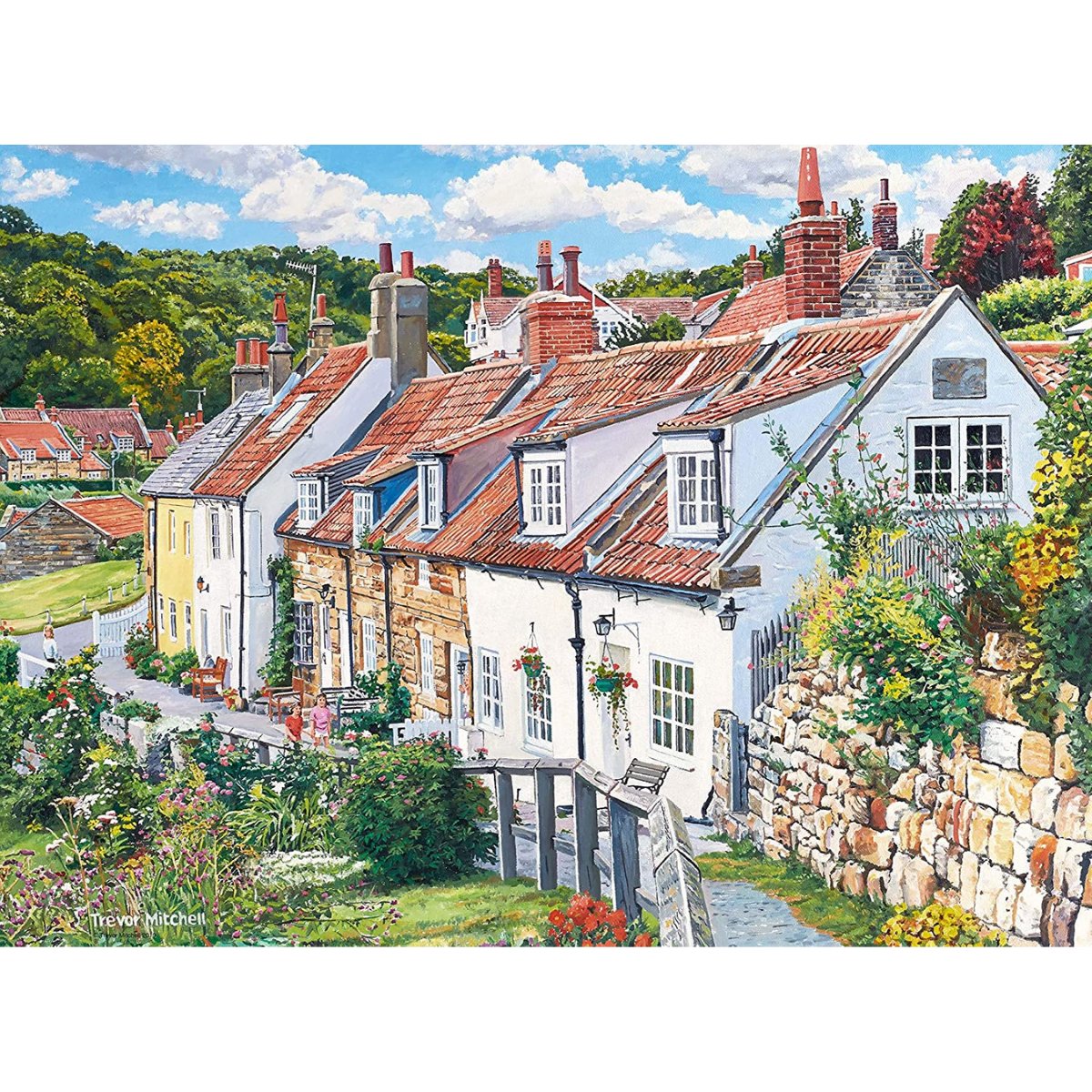 Ravensburger Cosy Cottages - North Yorkshire 2x 500 Piece Jigsaw Puzzle - Phillips Hobbies