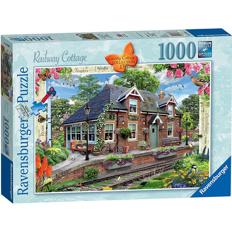 Ravensburger Country Collection No.13, Railway Cottage 1000 Piece Jigsaw Puzzle - Phillips Hobbies