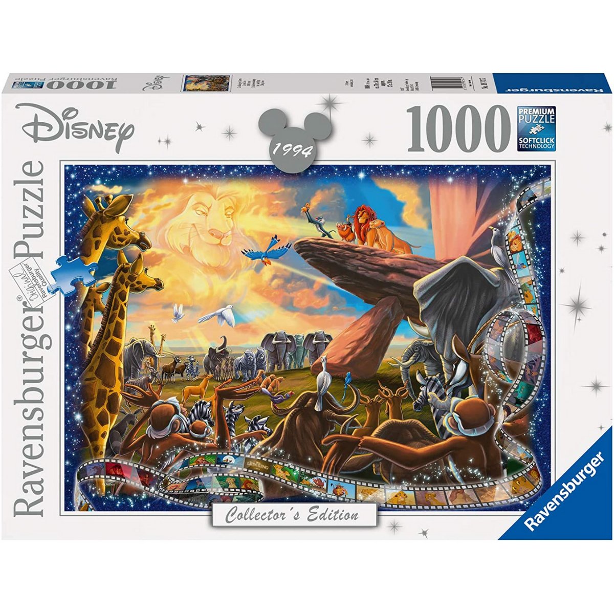 Ravensburger Disney Collector's Edition The Lion King 1000 Piece Jigsaw Puzzle - Phillips Hobbies