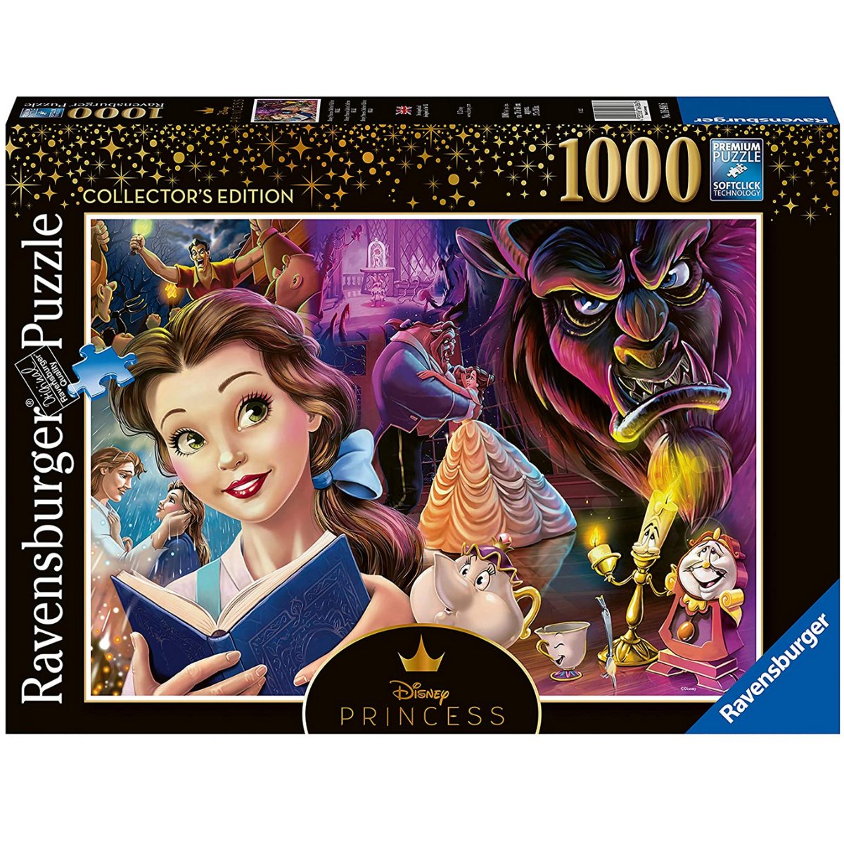 Ravensburger Disney Princess Heroines No.2 - Beauty & The Beast 1000 Piece Jigsaw Puzzle - Phillips Hobbies