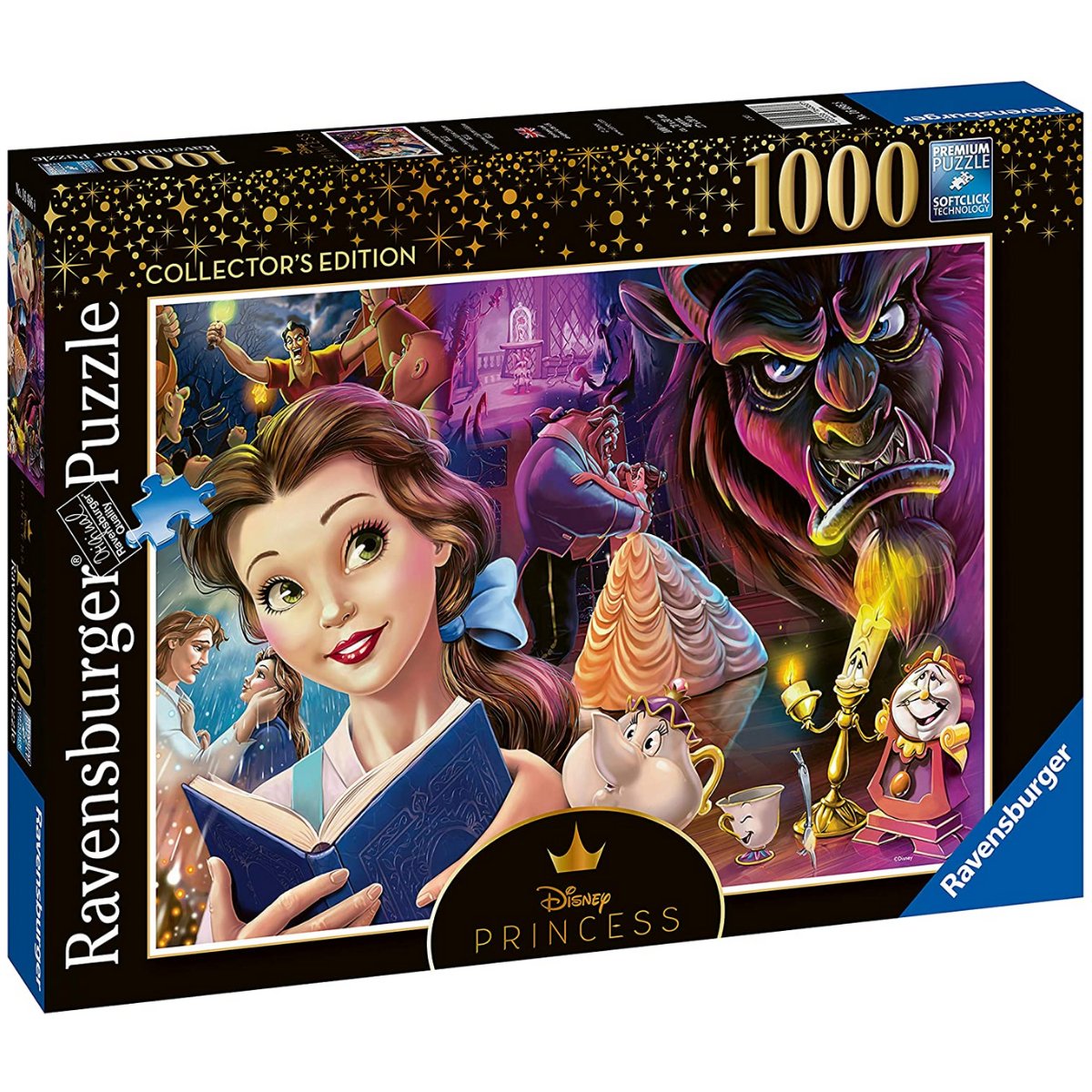 Ravensburger Disney Princess Heroines No.2 - Beauty & The Beast 1000 Piece Jigsaw Puzzle - Phillips Hobbies