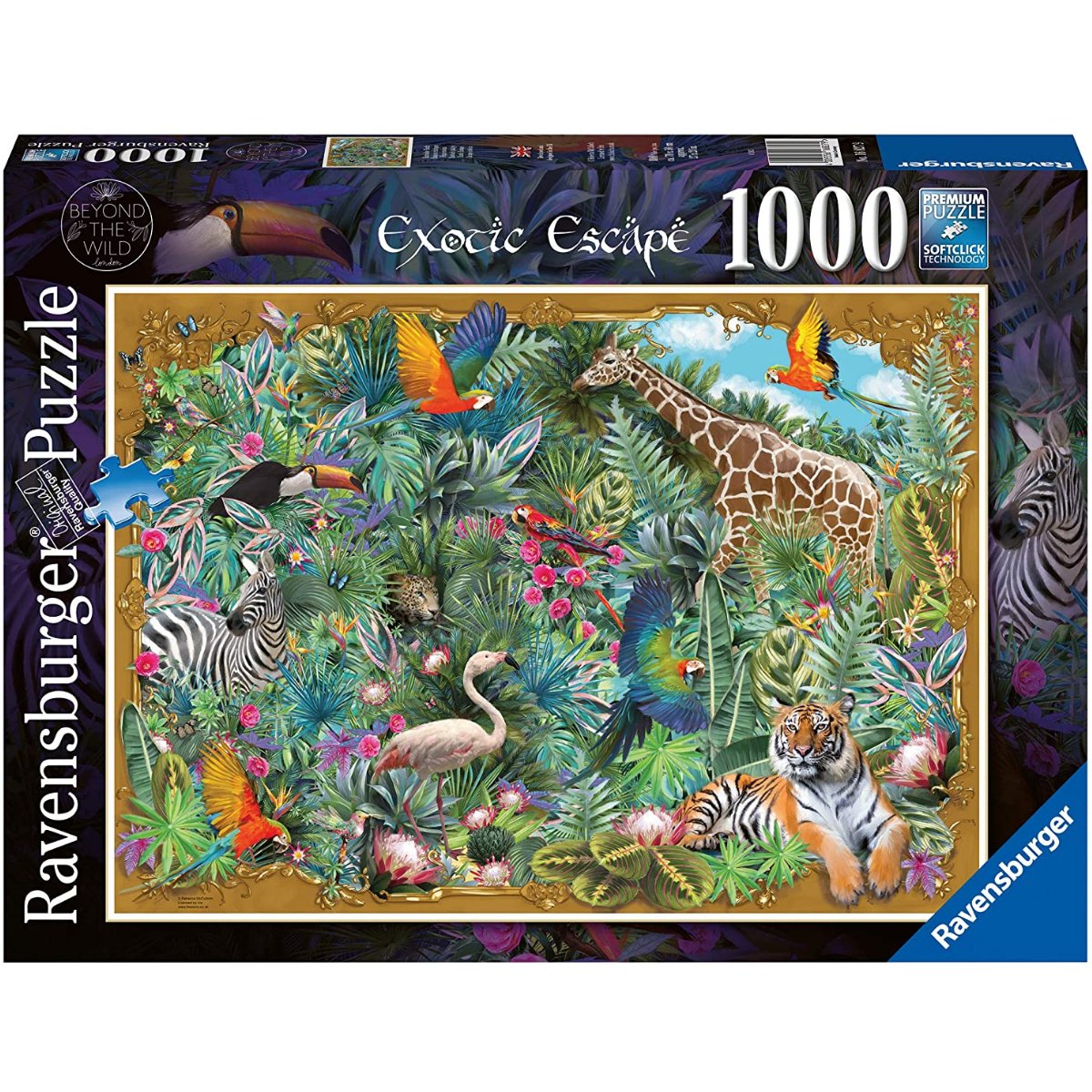 Ravensburger Exotic Escape, Beyond the Wild 1000 Piece Jigsaw Puzzle - Phillips Hobbies