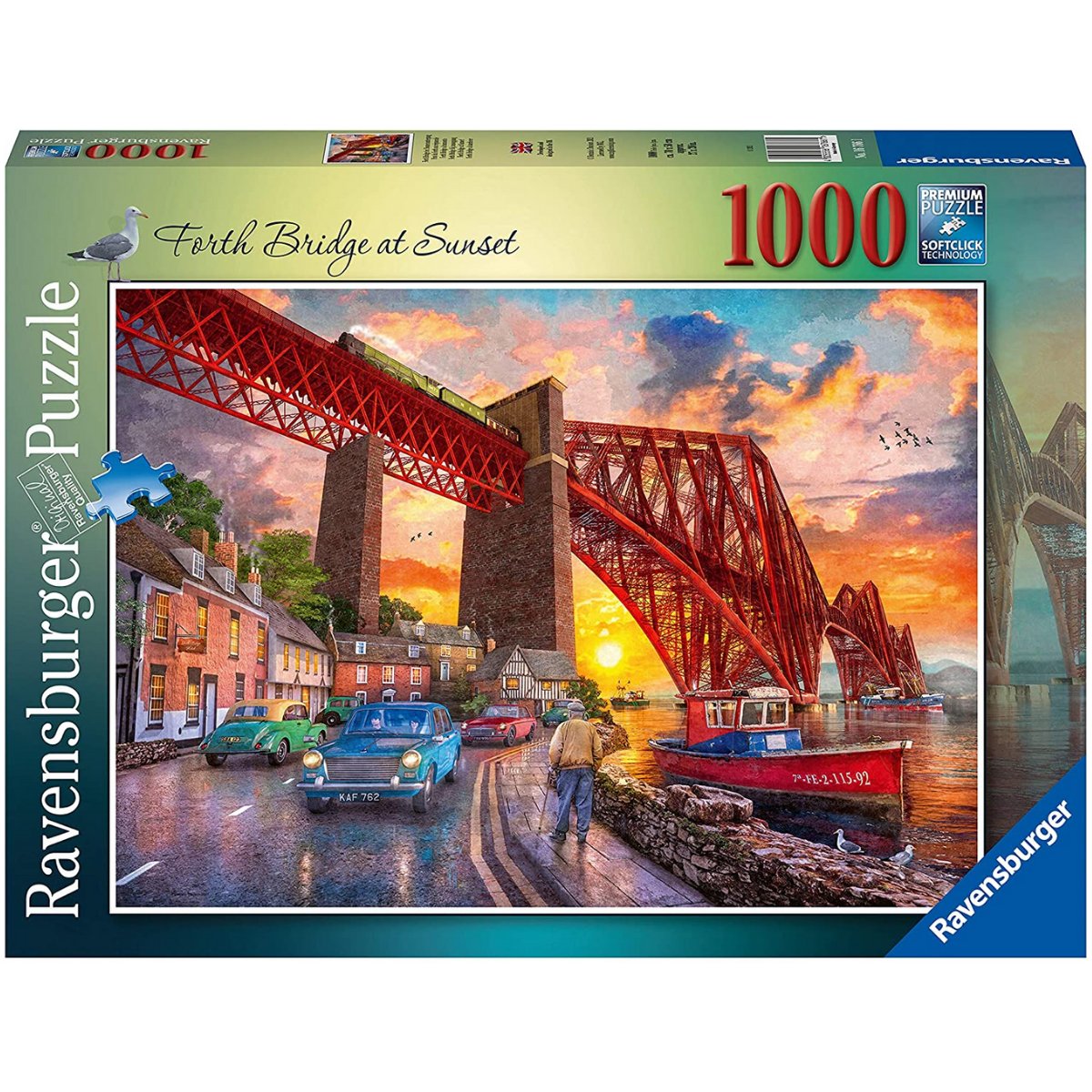 Ravensburger Forth Bridge at Sunset 1000 Piece Jigsaw Puzzle - Phillips Hobbies
