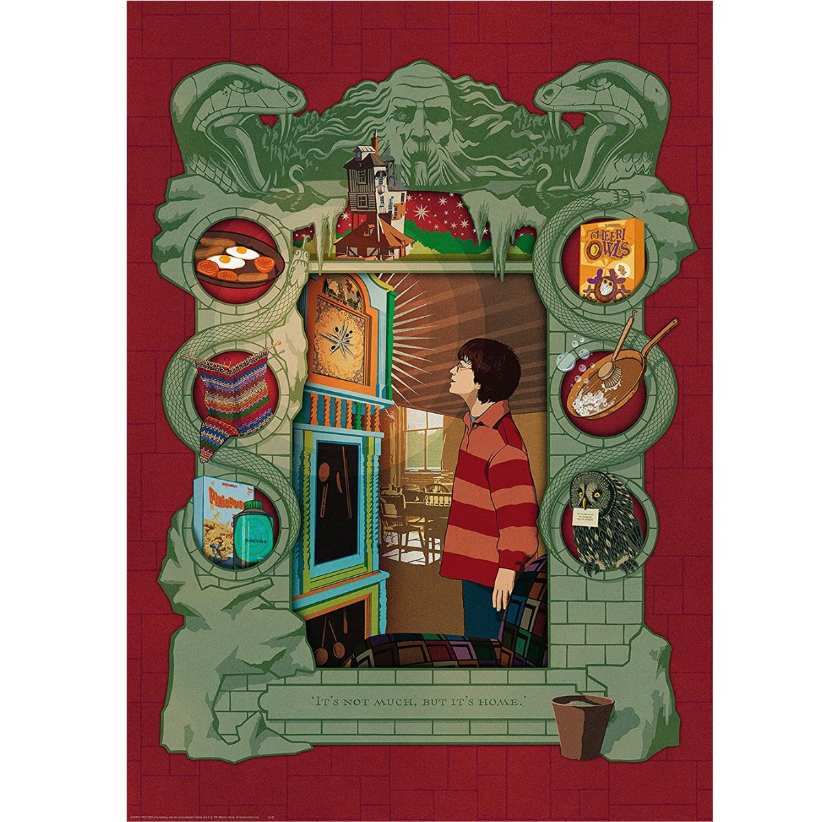 Ravensburger Harry Potter at Home 1000 Piece Jigsaw Puzzle - Phillips Hobbies