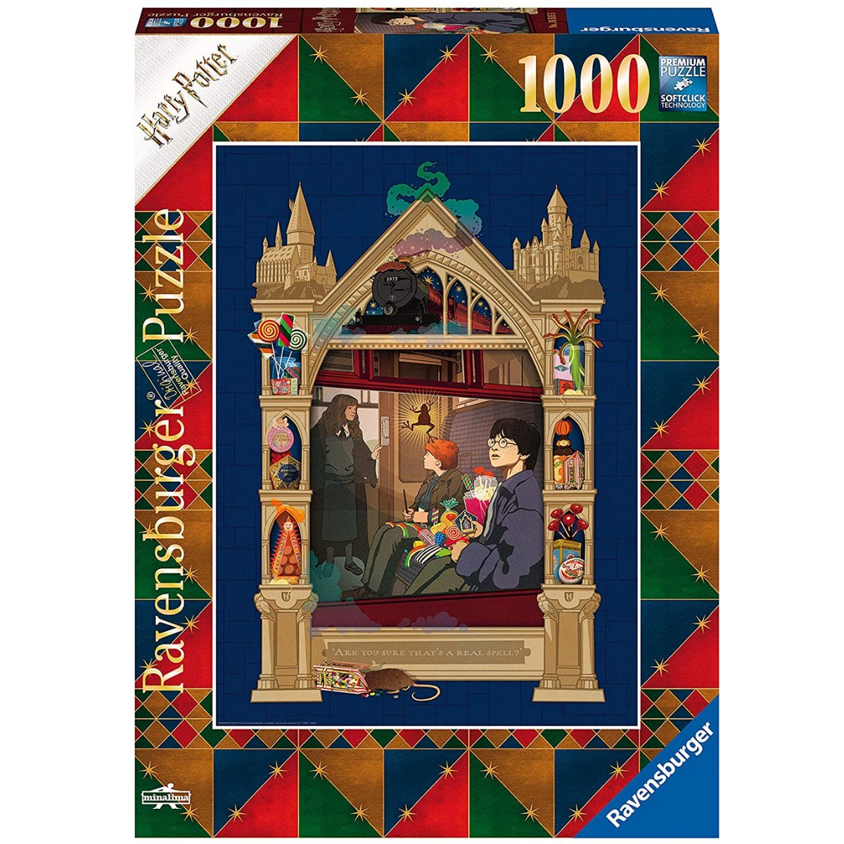 Ravensburger Harry Potter Hogwarts 1000 Piece Jigsaw Puzzle - Phillips Hobbies