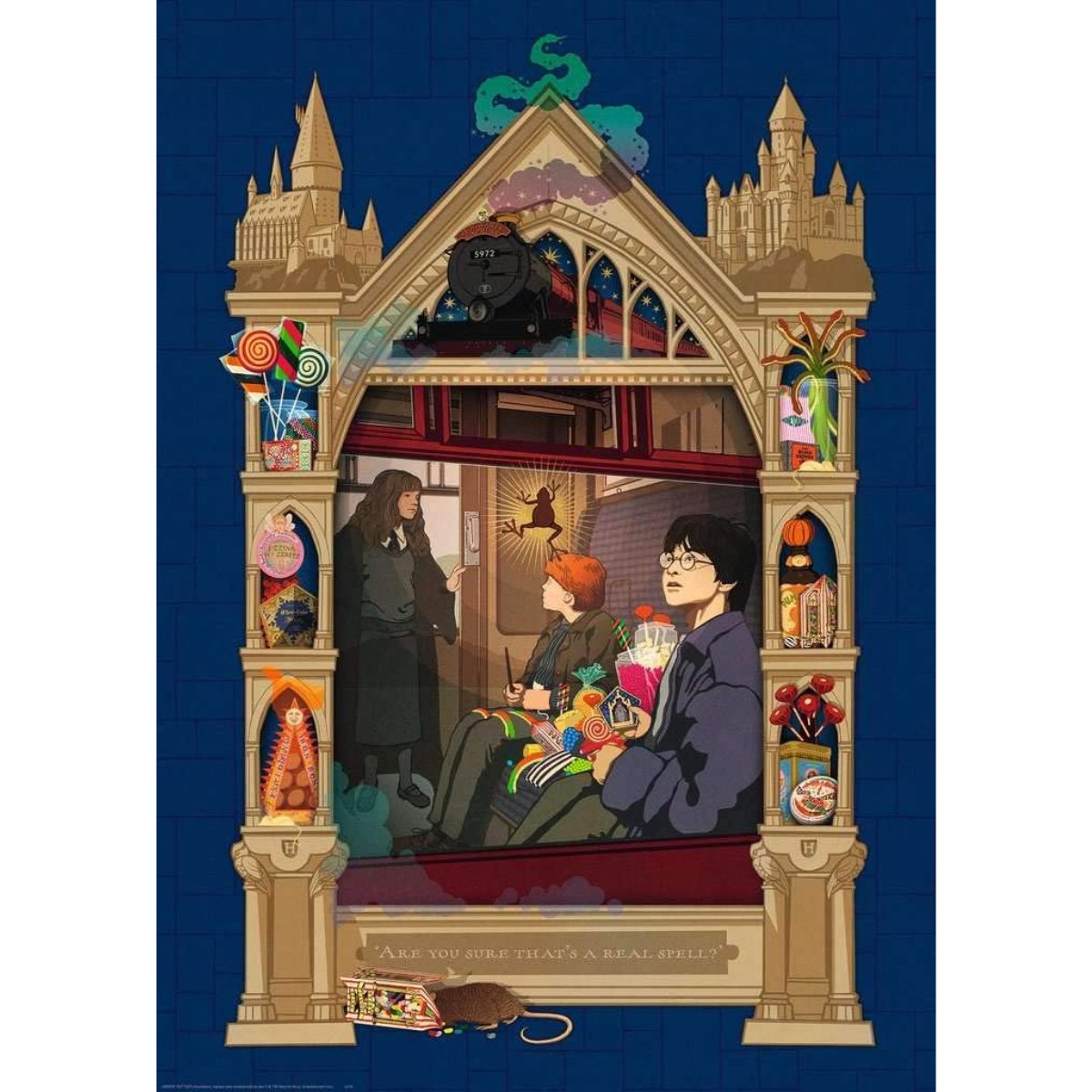 Ravensburger Harry Potter Hogwarts 1000 Piece Jigsaw Puzzle - Phillips Hobbies