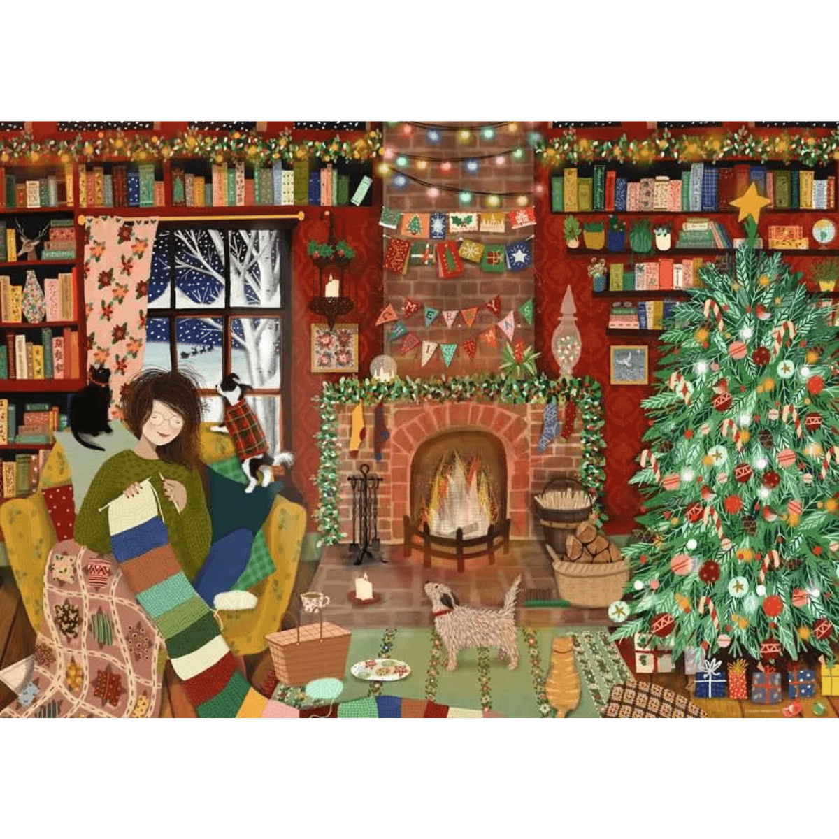 Ravensburger Home for Christmas 1000 Piece Jigsaw Puzzle - Phillips Hobbies