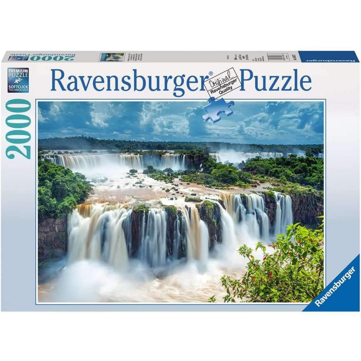 Ravensburger Iguqzu Waterfall 2000 Piece Jigsaw Puzzle - Phillips Hobbies