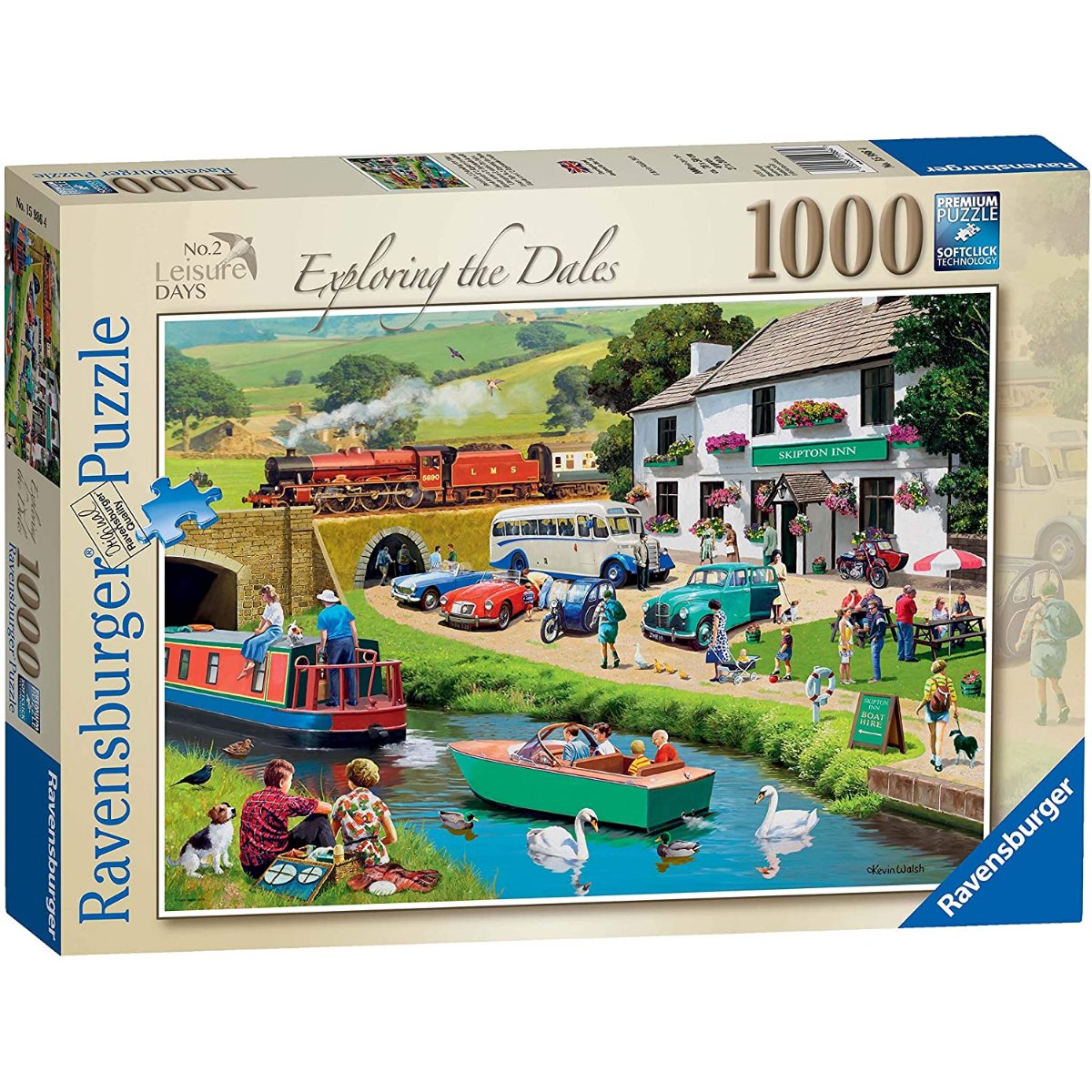 Ravensburger Leisure Days No 2, Exploring the Dales 1000 Piece Jigsaw Puzzle - Phillips Hobbies
