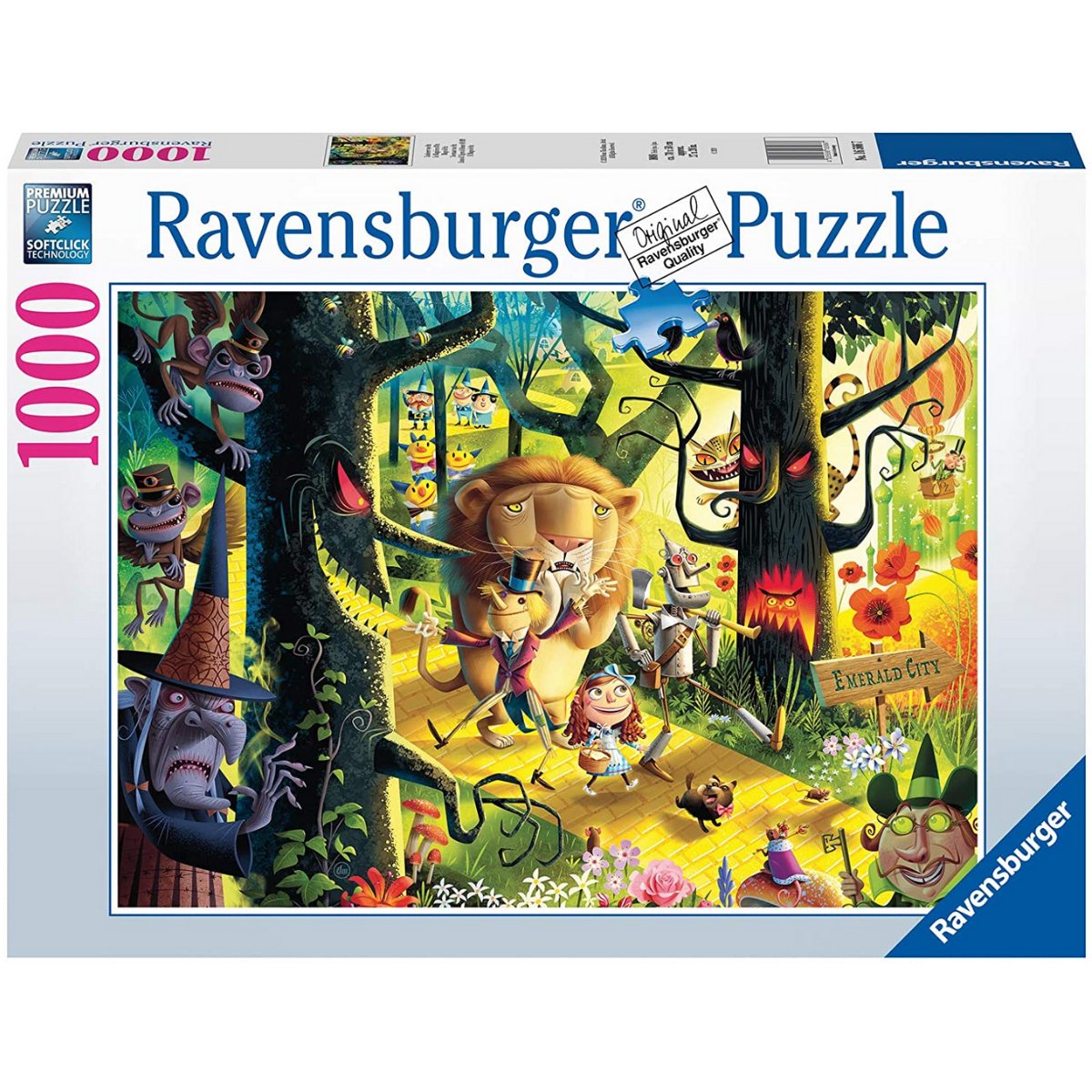 Ravensburger Lions, Tigers and Bears, Oh My! - Wizard of Oz 1000 Piece Jigsaw Puzzle - Phillips Hobbies