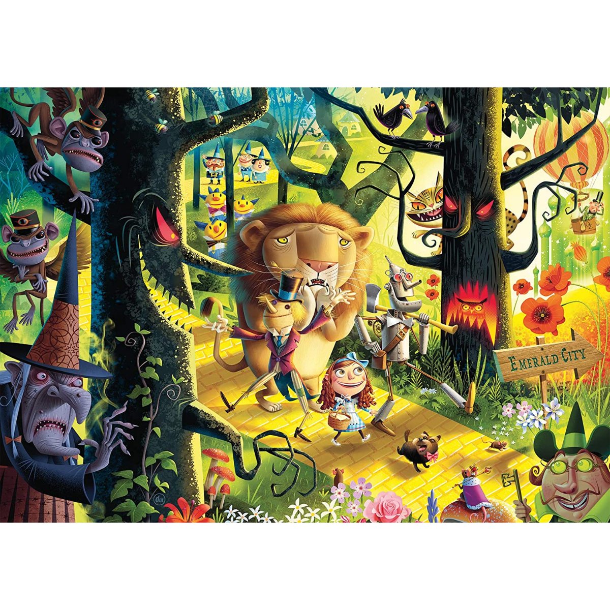 Ravensburger Lions, Tigers and Bears, Oh My! - Wizard of Oz 1000 Piece Jigsaw Puzzle - Phillips Hobbies