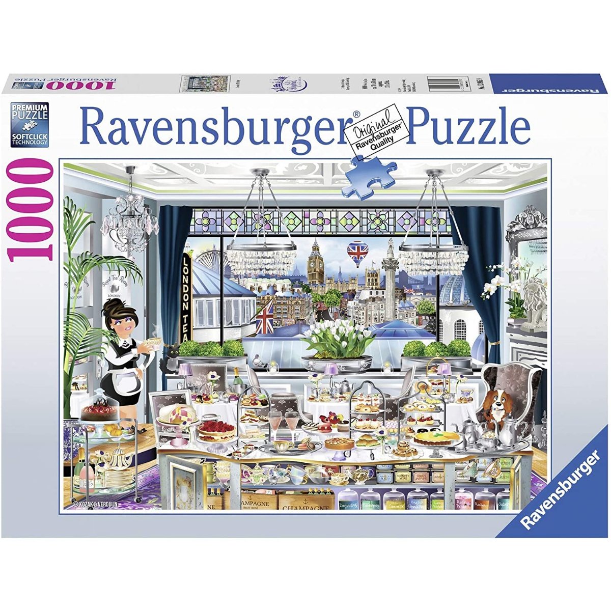 Ravensburger London Tea Party 1000 Piece Jigsaw Puzzle - Phillips Hobbies