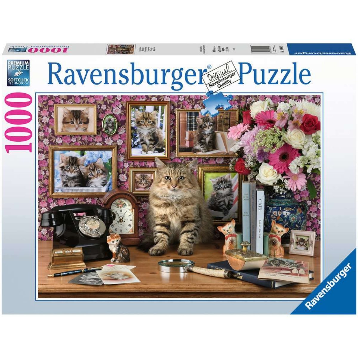 Ravensburger My Cute Kitty 1000 Piece Jigsaw Puzzle - Phillips Hobbies
