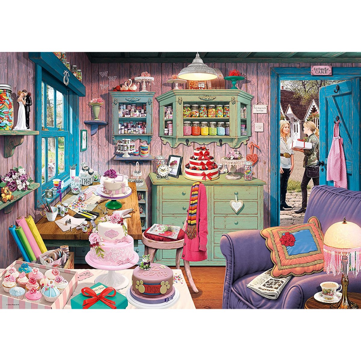 Ravensburger My Haven No 5, The Cake Shed 1000 Piece Jigsaw Puzzle - Phillips Hobbies
