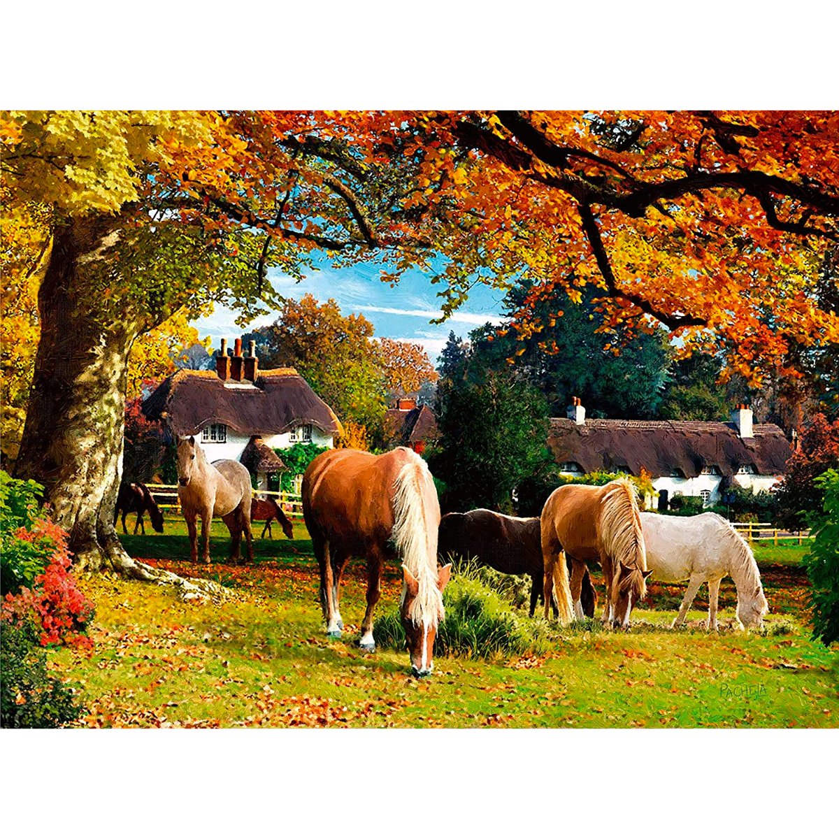 Ravensburger Picturesque Hampshire, Swan Green & Lymington (2x 500 Pieces) - Phillips Hobbies
