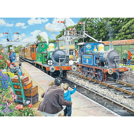 Ravensburger Railway Heritage No. 2 - Horsted Keynes & Hampton Loade (2x 500 Pieces) - Phillips Hobbies