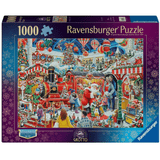 Ravensburger Santa's Steam Train Grotto 1000 Piece Jigsaw Puzzle - Phillips Hobbies