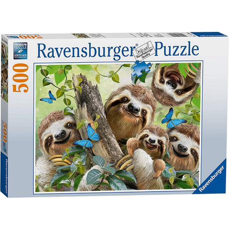 Ravensburger Sloth Selfie Jigsaw Puzzle (500 Pieces) - Phillips Hobbies