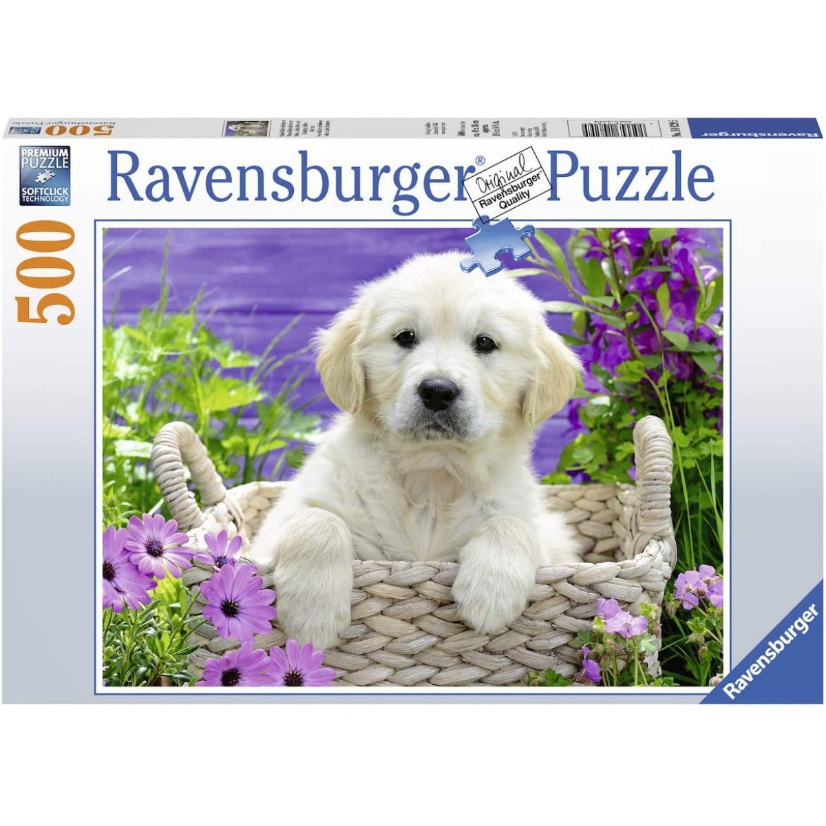 Ravensburger Sweet Golden Retriever Jigsaw Puzzle (500 Pieces) - Phillips Hobbies