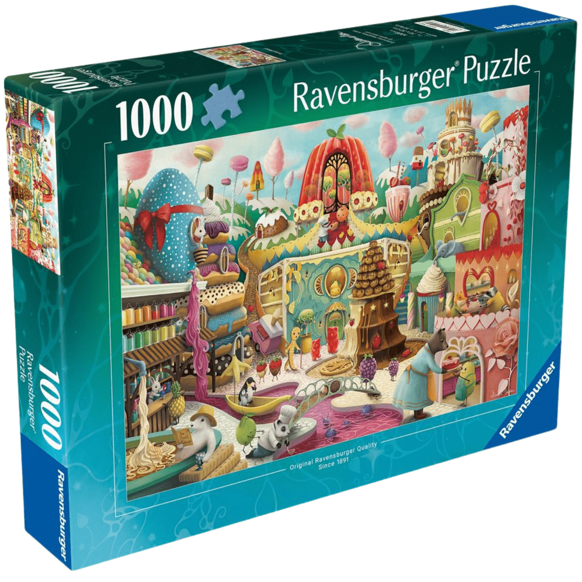 PUZZLE RAVENSBURGER 1000 PEZZI LOMBARD STREET - Giocattoli