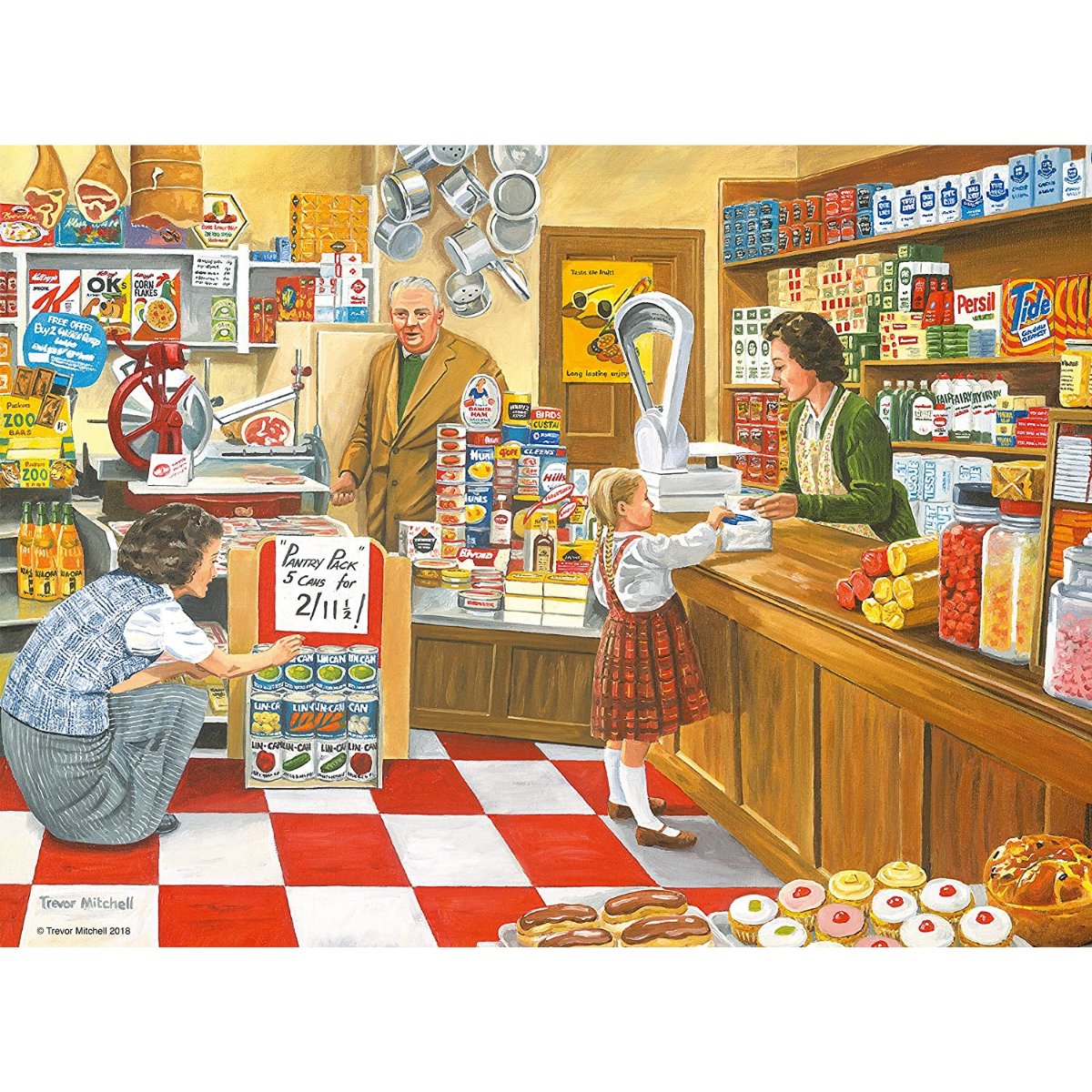 Ravensburger The Corner Shop Jigsaw Puzzle (100 Large Pieces) - Phillips Hobbies