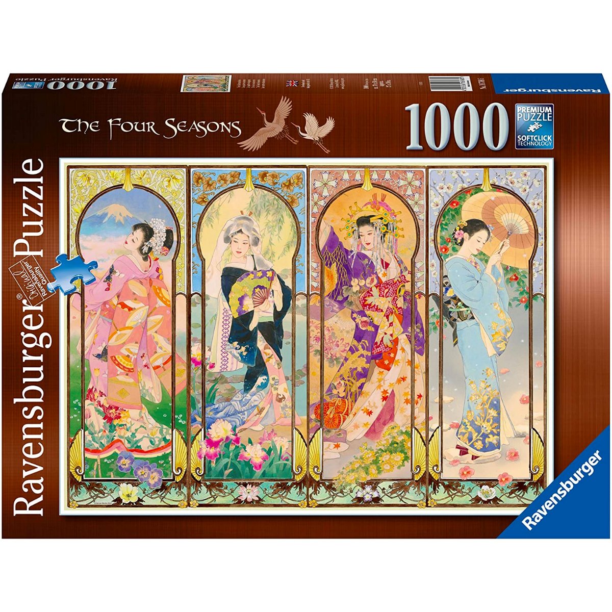 Ravensburger The Four Seasons Jigsaw Puzzle (1000 Piece) - Phillips Hobbies